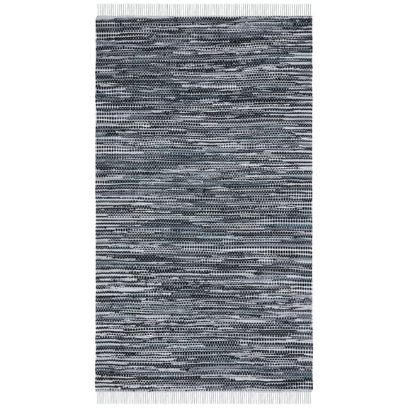 SAFAVIEH Montauk MTK251F Handwoven Grey / Black Rug
