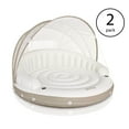 thumbnail image 2 of Intex 78 x 59 Inflatable Pool Canopy Island Lounge Raft w/ Sun Shade (2 Pack), 2 of 4
