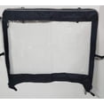 thumbnail image 2 of Front and Rear Fabric Vinyl Clear Windshield For 2002-2008 Polaris Ranger 500 UTV, 2 of 3