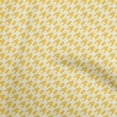 thumbnail image 1 of oneOone Cotton Jersey Yellow Fabric Houndstooth Diy Clothing Quilting Fabric Print Fabric By Yard 58 Inch Wide, 1 of 4