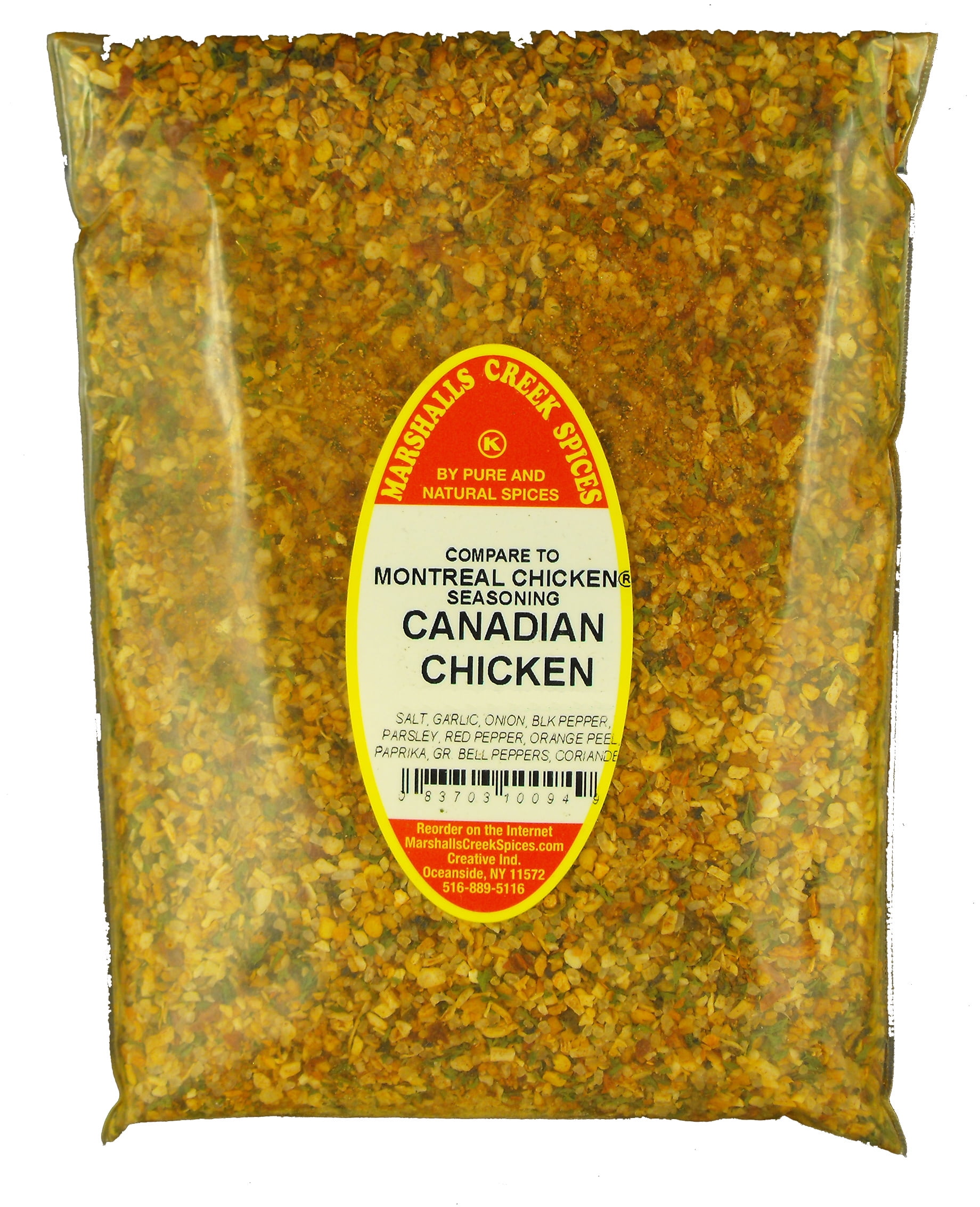 Marshalls Creek Spices CANADIAN CHICKEN SEASONING REFILL, TO