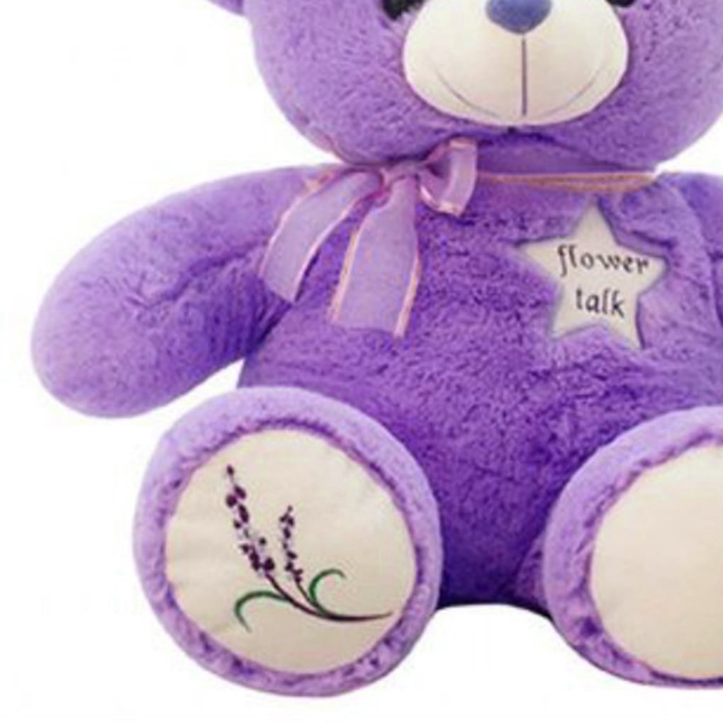 lavender teddy bear