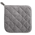 thumbnail image 3 of Pot Holders for Kitchen, Terry Pot Holder Set of 6, Heat Resistant Hot Pads for Cooking, Baking, Hot Dishes and Countertop Protection, 3 of 5