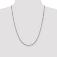 thumbnail image 3 of Auriga Fine Jewelry 14K White Gold 2.4mm Box Chain Necklace 24inch for Women, 3 of 6
