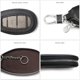 thumbnail image 3 of Funda universal de primera calidad para llavero de coche, de cuero genuino, para llavero inteligente de coche, color negro, 3 of 5