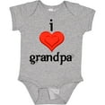 thumbnail image 3 of Inktastic I Love Grandpa Boys or Girls Baby Bodysuit, 3 of 5