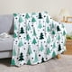 thumbnail image 4 of Uuowzo Christmas Throw Blanket Super Soft Flannel Fleece Blanket Winter Plushs Warm Bed Blanket Christmas Sofa Bed Decoration Indoor Outdoor Christmas Decorations, B, 4 of 6