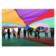 thumbnail image 4 of Juegos De Grupo De Jardín De Infantes, Fuerte De Paracaídas De Arcoíris Duradero Para Niños Para Acampar, 4 of 7