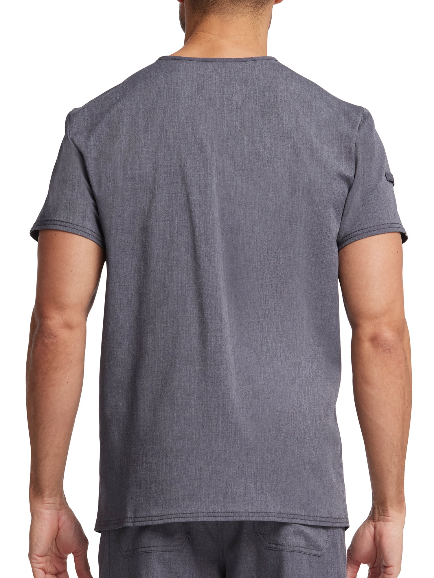 Scrubstar Men's Ultimate Stretch Antimicrobial Fabric Technology V-Neck Tuck In Scrub Top WD854A