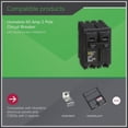 thumbnail image 4 of Square D Homeline 60A Double-Pole Standard Trip Circuit Breaker HOM260CP, 4 of 4