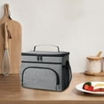 thumbnail image 6 of Last Chance X1 Portable Picnic Cooler Bag Peva Leak-Proof,Portable Picnic Cooler Bag Peva Leak-Proof Gray, 6 of 7