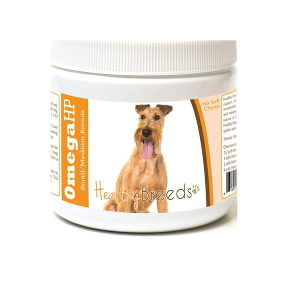 Healthy Breeds Irish Terrier Omega HP Fatty Acid Skin and Coat Support Soft Chews