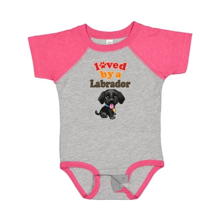 

Inktastic Labrador Retriever Dog Black Lab Gift Baby Boy or Baby Girl Bodysuit
