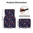 thumbnail image 5 of Naloa Winter Outdoors Sports Car Foot Mat Set of 4 Pieces - Universal Floor Liner Neoprene Full Set Floor Mats for Cars Trucks SUV, 5 of 7