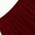 thumbnail image 6 of Feancey Bubble Skirts for Women Elastic High Waisted Maxi Skirt 2025 Trendy A Line Skirts Summer Casual Pleated Long Skirt with Pockets Wine XL, 6 of 9