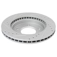 thumbnail image 2 of Geelife Drilled & Slotted Front G-Coated Disc Brake Rotor, 2 of 9