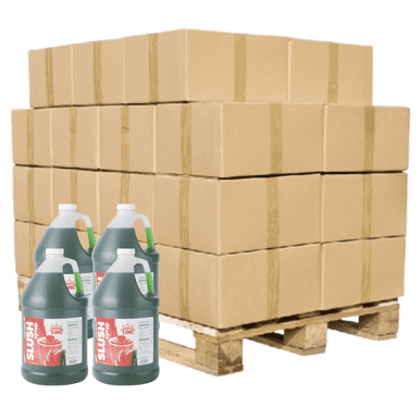 Concession Stand Watermelon Slushy Syrup 5:1 Bulk Food Service Concentrate | 1 Gallon | 4/case | 48 Cases Per Pallet (192 Gallons)