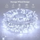 thumbnail image 4 of Guirnalda de luces navideñas JMEXSUSS, 40 m, 400 LED, control remoto impermeable, 4 of 8
