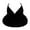 Black, variant on Summer Hat women's Sun Visor Sun Hat - Elastic Hollow Top Hat Big Pun Hat