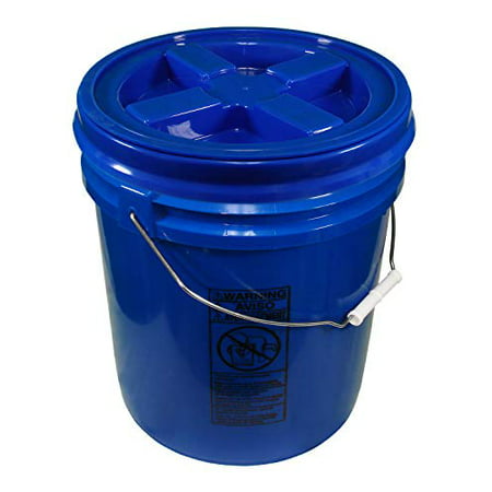 Bucket Kit, One Blue 5 gallon 90 mil Bucket with Blue gamma Seal Lid