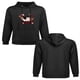 thumbnail image 2 of Sudadera con capucha de patineta de perro salchicha linda y divertida, algodón agradable para la piel, camiseta casual unisex., 2 of 5