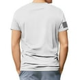 thumbnail image 4 of IYYVV Men's Graphic T-Shirts USA Flag Cotton Short Sleeve American Patriotic Shirt Crewneck Casual Regular Tee 4th of July Shirts White 3XL, 4 of 7
