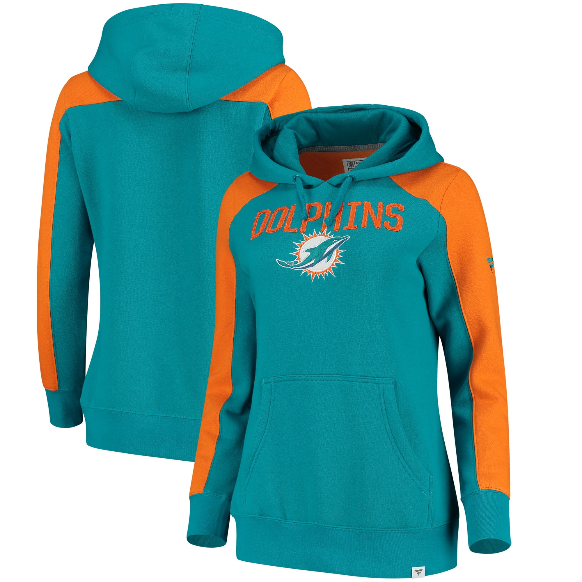 Miami Dolphins NFL Pro Line by Fanatics Branded Women's Iconic Fleece ...