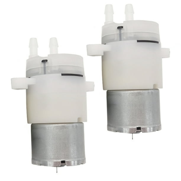 Bomba De Agua Dc 12V 0.8L Plástico Silencioso Bajo Consumo Bomba De Agua Multifuncional Para Máquina De Café Purificador De Aire Fuente De Agua 2 Uds Methold TO003118-00