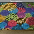 thumbnail image 6 of Ambesonne Funky Place Mats Set of 4, Geometric Sketchy Forms, Standard Size, Multicolor, 6 of 6