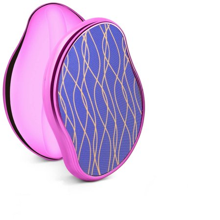 Crystal Hair Eraser, Crystal Hair Eraser for Hair Removal, Crystal Hair Remover for Men and Women, Magic Crystal Hair Remover with Gentle Skin Exfoliation, Works for Arms, Back & Legs (Purple)
