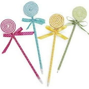 Lollipop Pen (6-pack) - Party Supplies