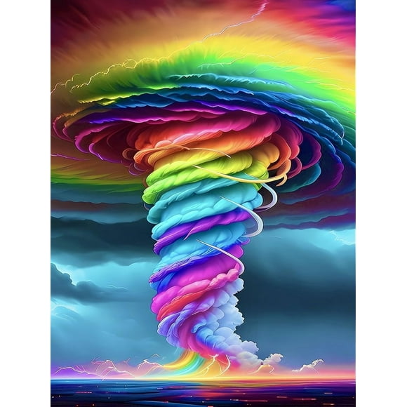 Juego de pintura de diamantes 5D (para principiantes adultos), juego de arte de piedras preciosas de diamantes redondos completos para adultos, decoración de pared del hogar, sin marco.,Multicolor,N