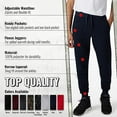 thumbnail image 5 of AKADEMIKS Men's Active Sweatpants – Fleece Jogger Pants with Pockets for Men (S-4XL), 5 of 6
