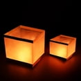 thumbnail image 6 of 20 Pack Square Chinese Lanterns Wishing, Praying, Floating, River Paper Candle Light, 6 of 6