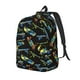thumbnail image 1 of Balery Colorful Skateboard Mochila Clásica Impresa Básica para Viaje, Mochila Escolar Resistente al Agua, Mochila de Lona con Correas Ajustables-Medium, 1 of 5