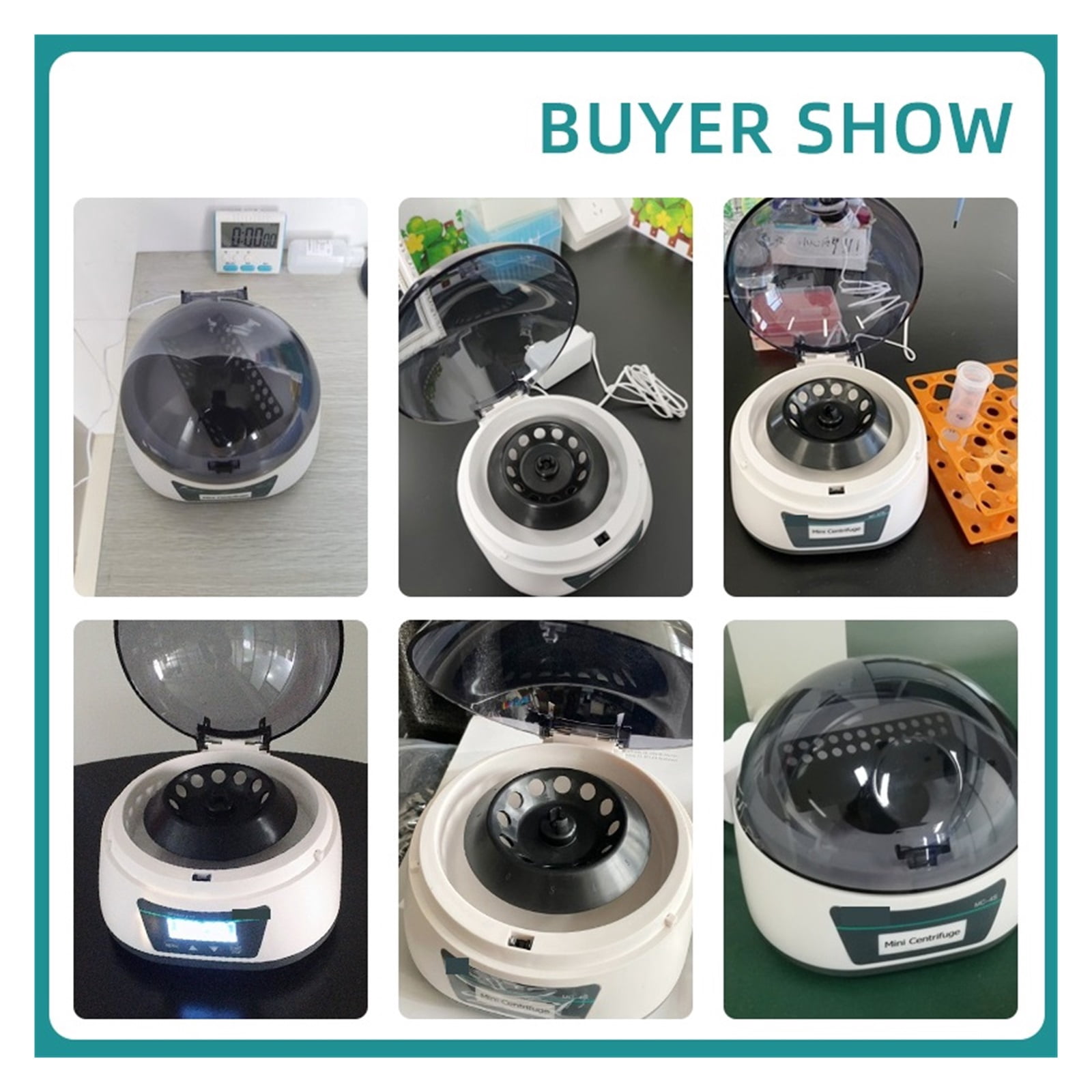 Pcr Centrifuge Machine Digital High-Speed Plasma Centrifuge Lab Microcentrifuge 4000rpm 12000rpm 0.2/0.5/1.5/2ml Centrifuge Tube