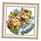 thumbnail image 5 of Patrón de gatos impresos Zulema Patrones de punto de cruz 33 x 33 cm, 5 of 8