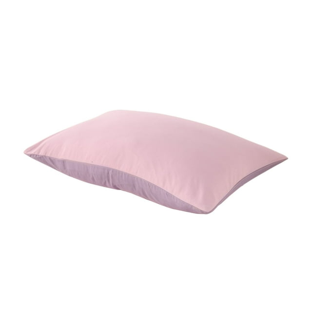 Fiber Pillow Core Isolation Pillow Yellow Cover Hotel Protective Cover Breathable Oil Proof Friendly Household Pillowcase