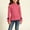 Watermelon Red, variant on Toddlers Girls Casual Shirts Long Sleeve Turtleneck Pullover Tops Solid Color Lightweight Fashion Fall Winter Comfy T Shirt Blouses