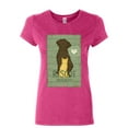 thumbnail image 1 of Tee Hunt Rescue Them All Women's T-Shirt Animal Shelter Dog Cat Paw Kitten Puppy Shirt, Pink, 3X-Large, 1 of 5