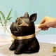 thumbnail image 1 of Caja de pañuelos para perros perfecl escultura de perro de resina moderna Decoración del hogar negro, 1 of 8