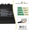 thumbnail image 2 of Batería para laptop MULS BTY-M57 15,2 V 65 Wh para MSI GP66 GP76, 2 of 7