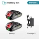 thumbnail image 3 of Batería recargable de iones de litio Yofidra de 18 V y 30 000 mAh con indicador de batería para herramientas eléctricas Makita BL1830, BL1840, BL1850 y BL186, 3 of 5