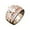 Gold, variant on CILENON Silver Rings for Women Copper Inlaid Zircon Ladies Ring Popular Fashion Engagement Jewelry Gift Gold Jewelry Engagement Rings for Women Silver Rings(Gold,10)