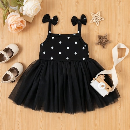 

Dooleck Toddler Baby Girl Tutu Dress Sleeveless Wedding Princess Birthday Dresses