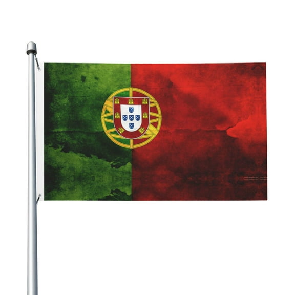Portugal Portuguese Flag Flag Double Sided Printed 3x5 Ft Flag Banner Suitable For Yard Outdoor Party Decorative