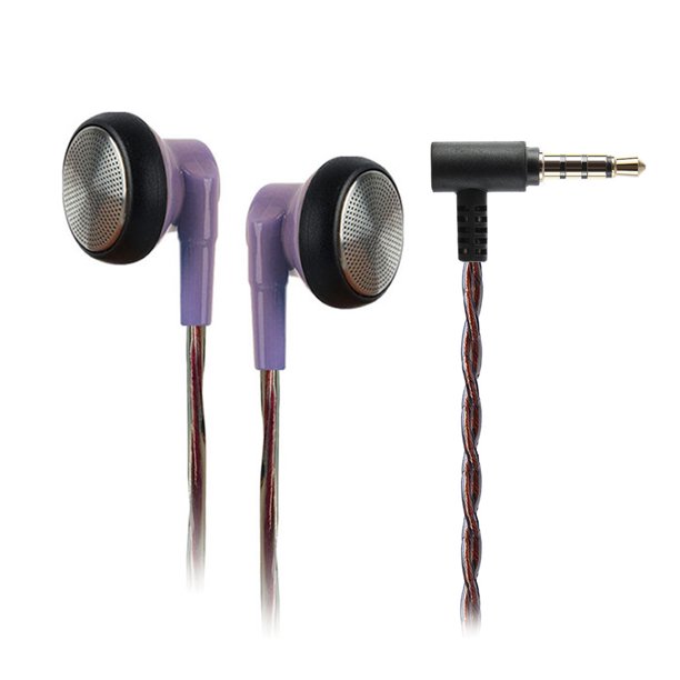 JCALLY EP01 Auriculares con cable de 3,5 mm Auriculares de música de cabeza plana Inteligente