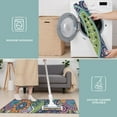 thumbnail image 6 of Multicolor Ethnic Paisley and Floral Pattern Kitchen Rugs Sets Of 3,Kitchen Runner Rugs Non Skid Washable,Decorative Kitchen Floor Mats for Kitchen,Sink,Laundry,17"x30"+ 17"x47" + 17"x59", 6 of 6