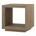 thumbnail image 3 of Evelyn&Zoe Tannen 22" Wide Rectangular Side Table, Antiqued Gray Oak, 3 of 8