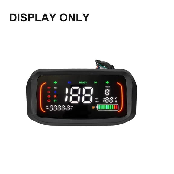 Sportact Bicycle Accessories,Electric Bicycle,48V-72V colorfull LCD Display Meter Control Panel For EBike Electric Scooter